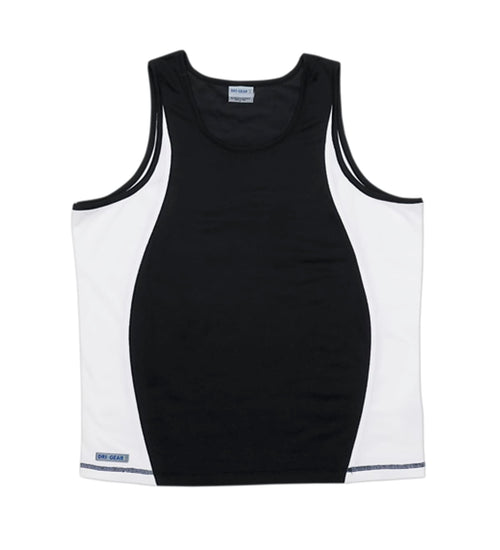 Dri Gear Active Contrast Singlet - Mens