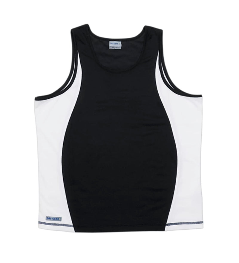 Dri Gear Active Contrast Singlet - Mens
