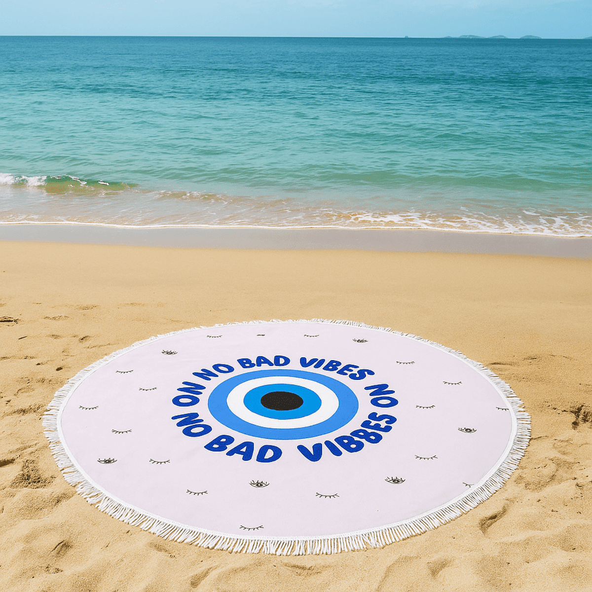 Round Beach Towel