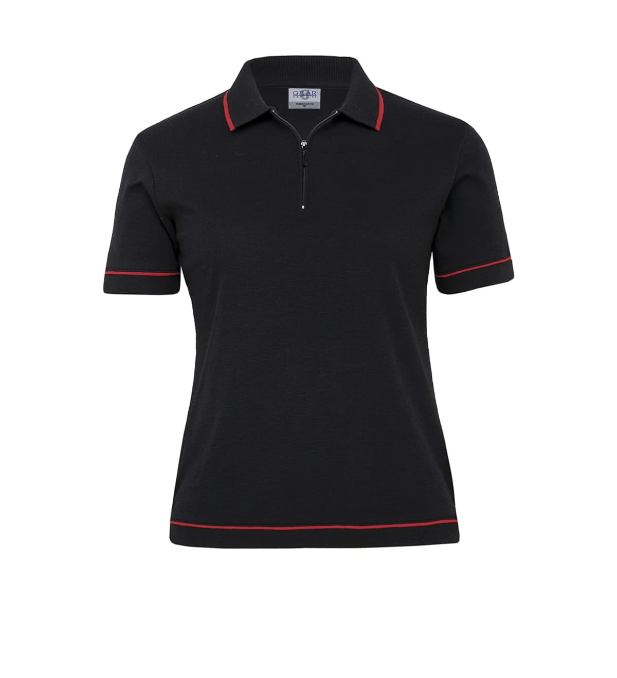 Retro Waffle Polo - Womens