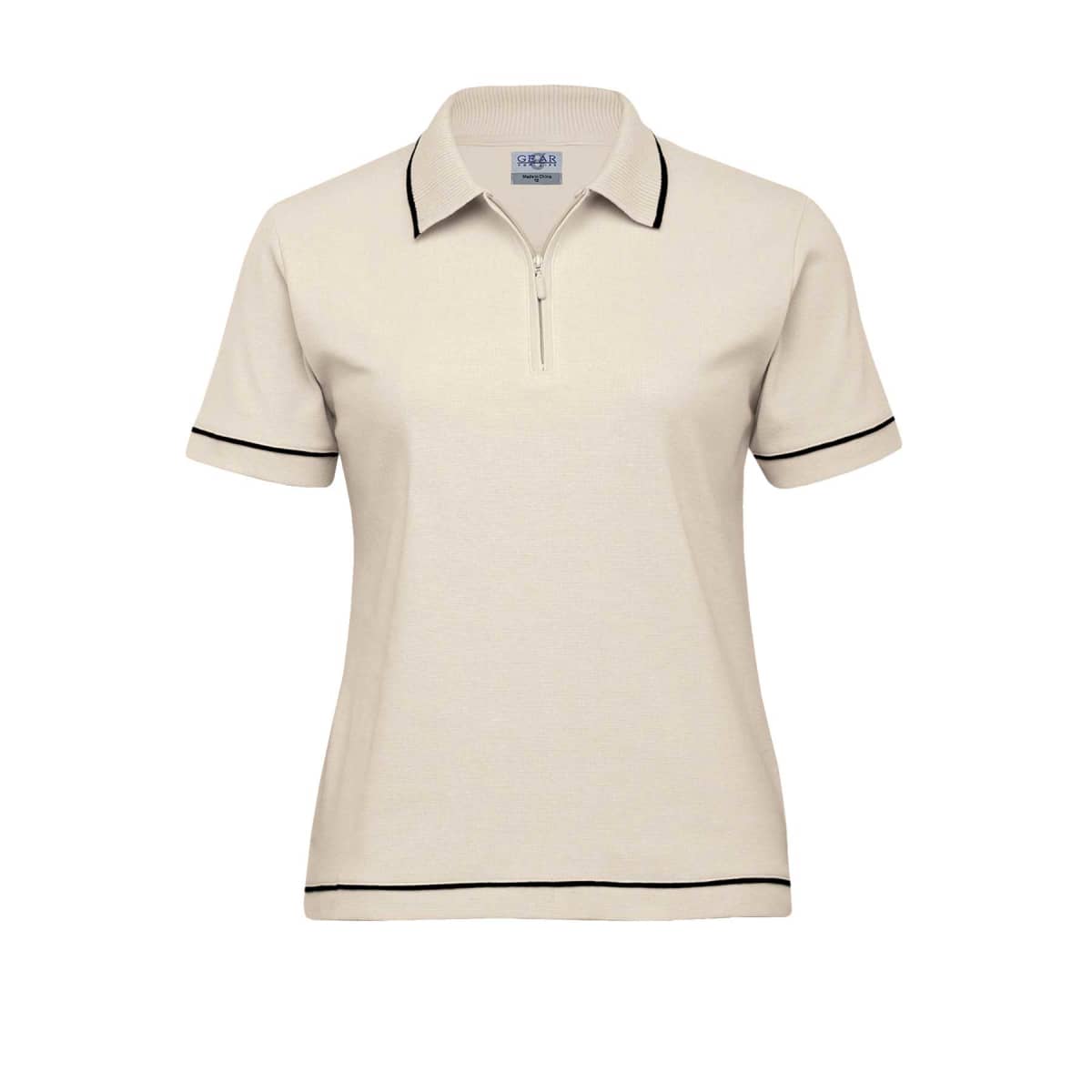 Retro Waffle Polo - Womens