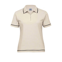 Retro Waffle Polo - Womens