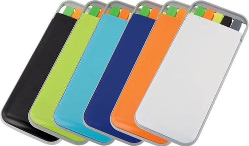 Highlighter, Pen & Pencil set packed in a neat case
