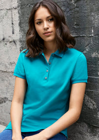 Womens City Short Sleeve Polo