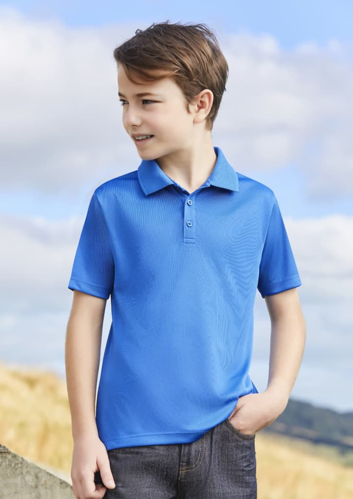 Kids Action Short Sleeve Polo