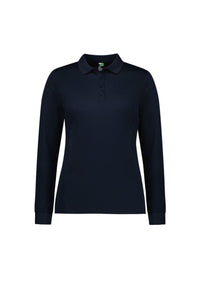 Womens Action Long Sleeve Polo