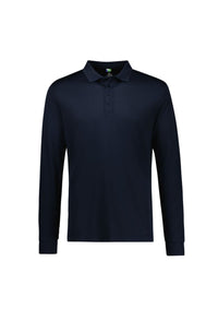 Mens Action Long Sleeve Polo