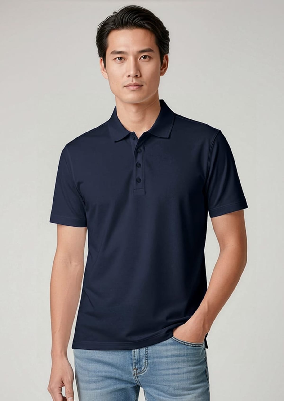 Mens Action Short Sleeve Polo