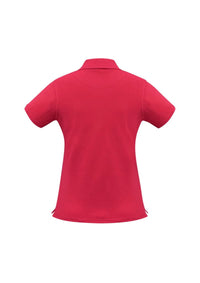 Womens Neon Short Sleeve Polo