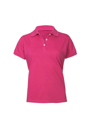 Womens Neon Short Sleeve Polo