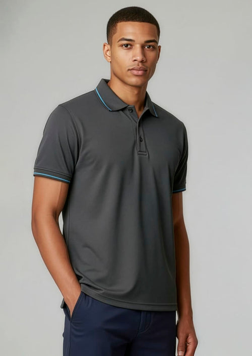 Mens Jet Short Sleeve Polo