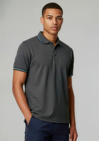 Mens Jet Short Sleeve Polo
