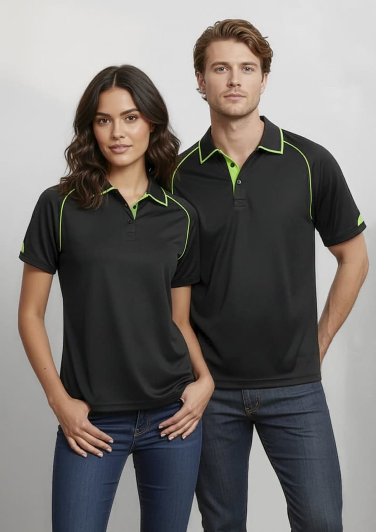 Mens Fusion Short Sleeve Polo