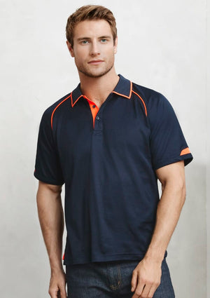 Mens Fusion Short Sleeve Polo