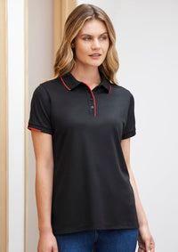 Womens Focus Short Sleeve Polo