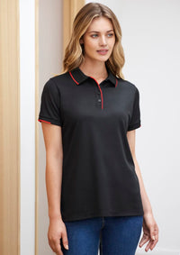 Womens Focus Short Sleeve Polo