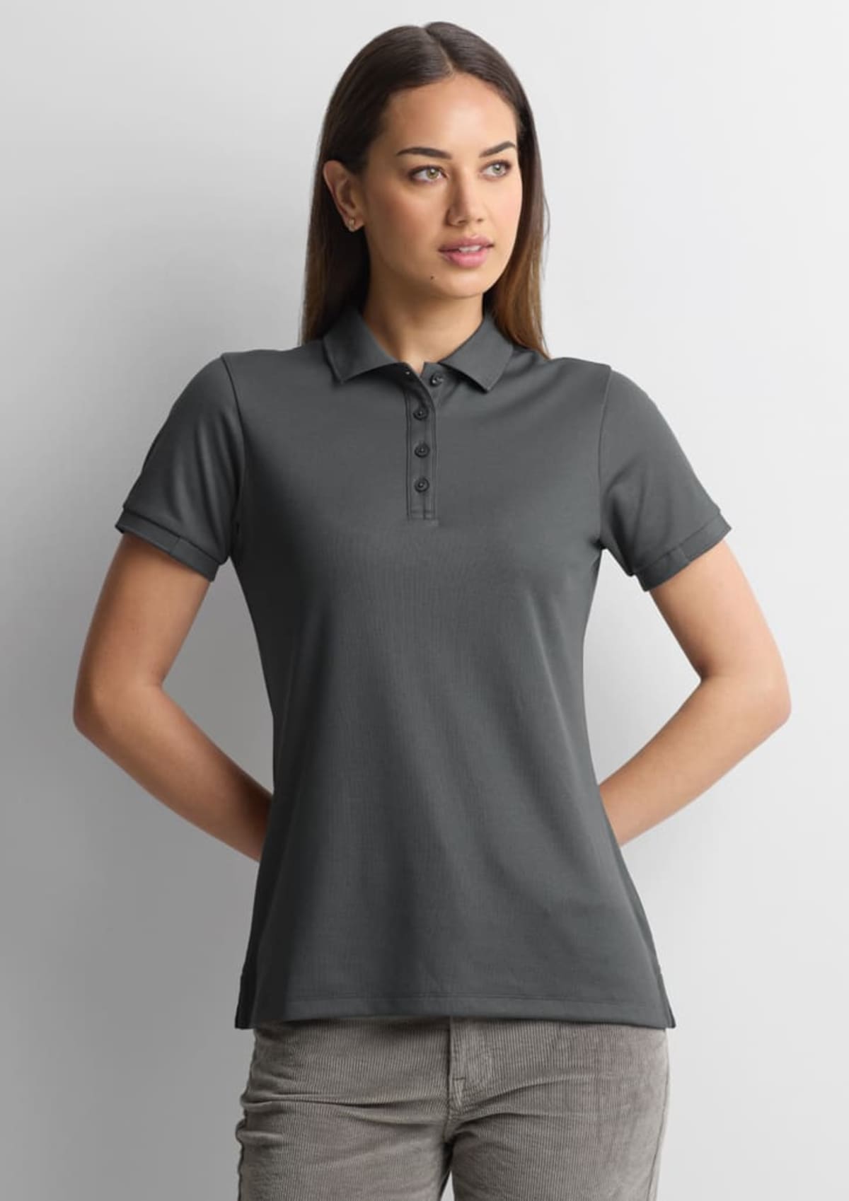 Womens Focus Short Sleeve Polo