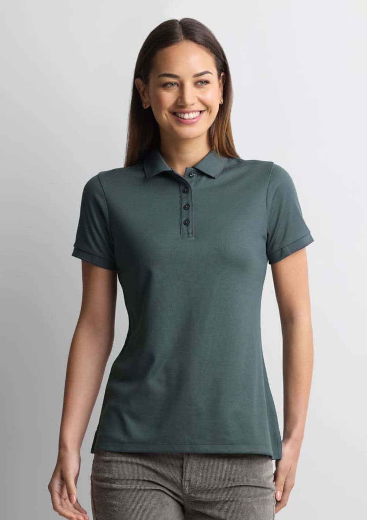 Womens Focus Short Sleeve Polo
