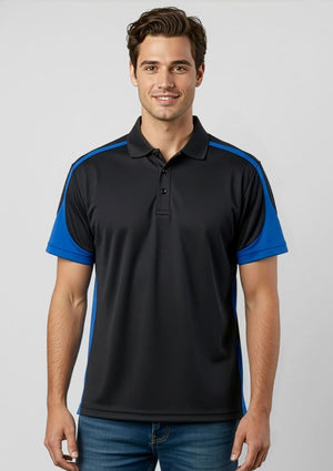 Mens Talon Short Sleeve Polo