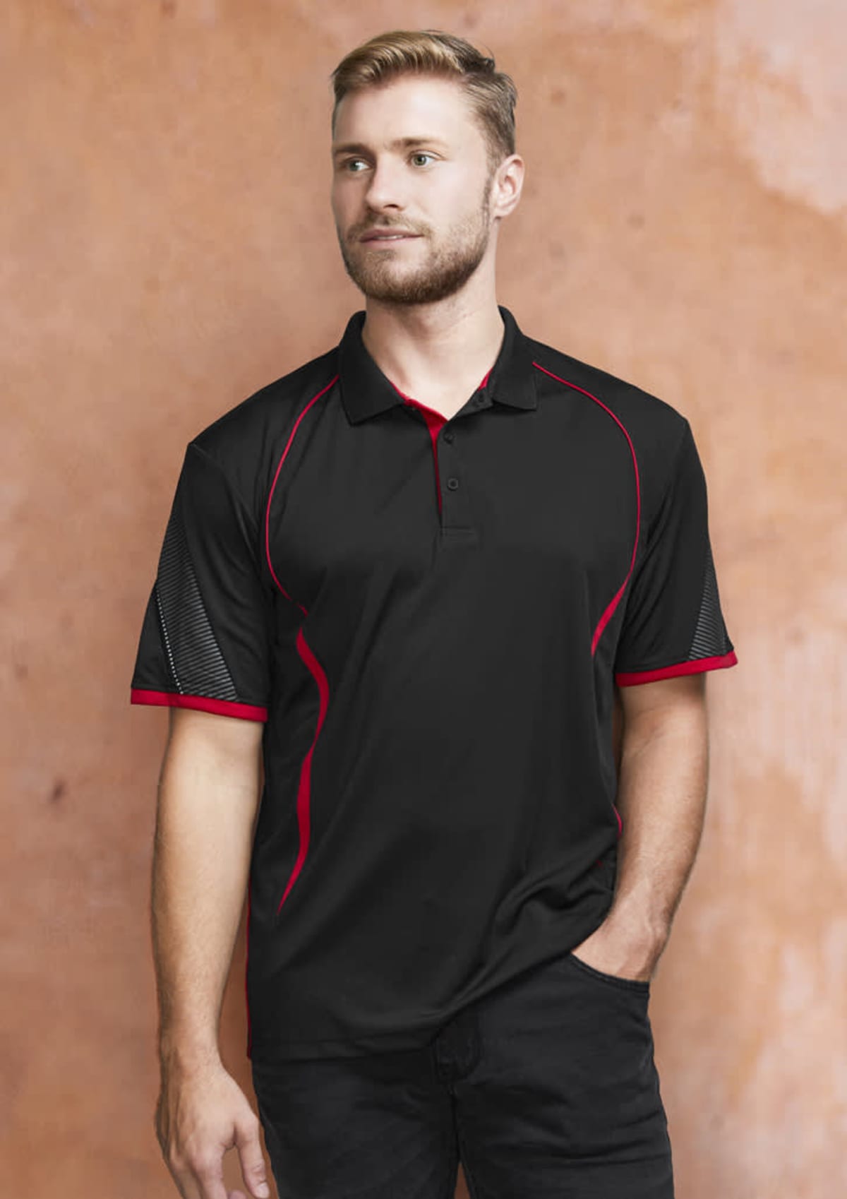 Mens Razor Short Sleeve Polo