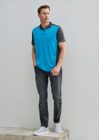 Mens Dart Short Sleeve Polo