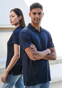 Mens Dart Short Sleeve Polo