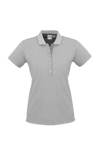 Womens Shadow Short Sleeve Polo