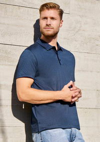 Mens Shadow Short Sleeve Polo