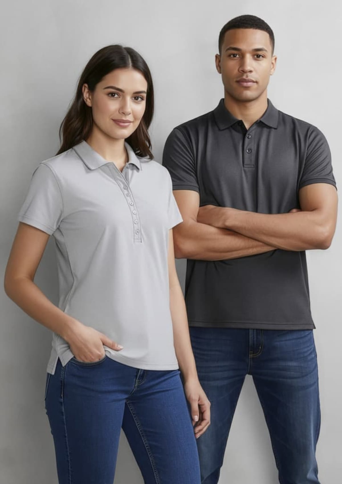 Mens Shadow Short Sleeve Polo