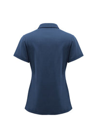 Womens Lotus Short Sleeve Polo