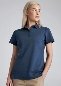 Womens Lotus Short Sleeve Polo