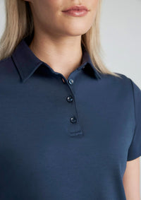 Womens Lotus Short Sleeve Polo