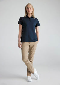 Womens Lotus Short Sleeve Polo
