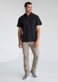 Mens Lotus Short Sleeve Polo