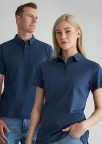 Mens Lotus Short Sleeve Polo