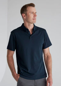 Mens Lotus Short Sleeve Polo