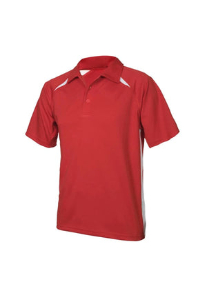 Mens Splice Short Sleeve Polo