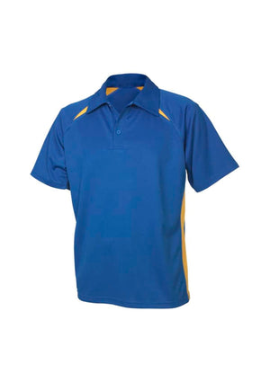 Mens Splice Short Sleeve Polo