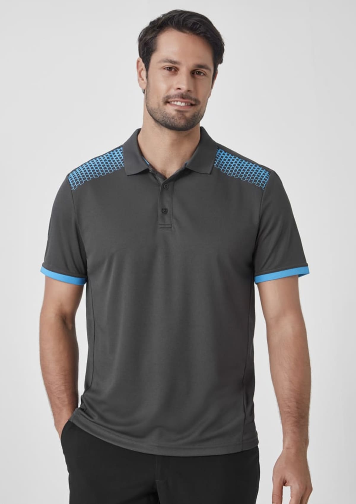 Mens Galaxy Short Sleeve Polo