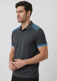 Galaxy Mens Short Sleeve Polo