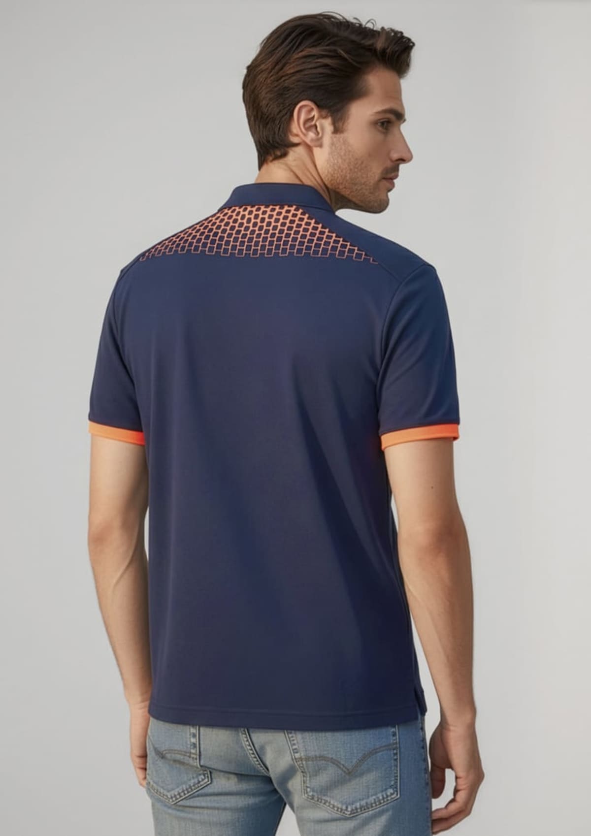Mens Galaxy Short Sleeve Polo