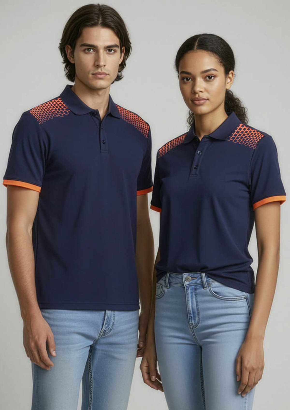 Mens Galaxy Short Sleeve Polo