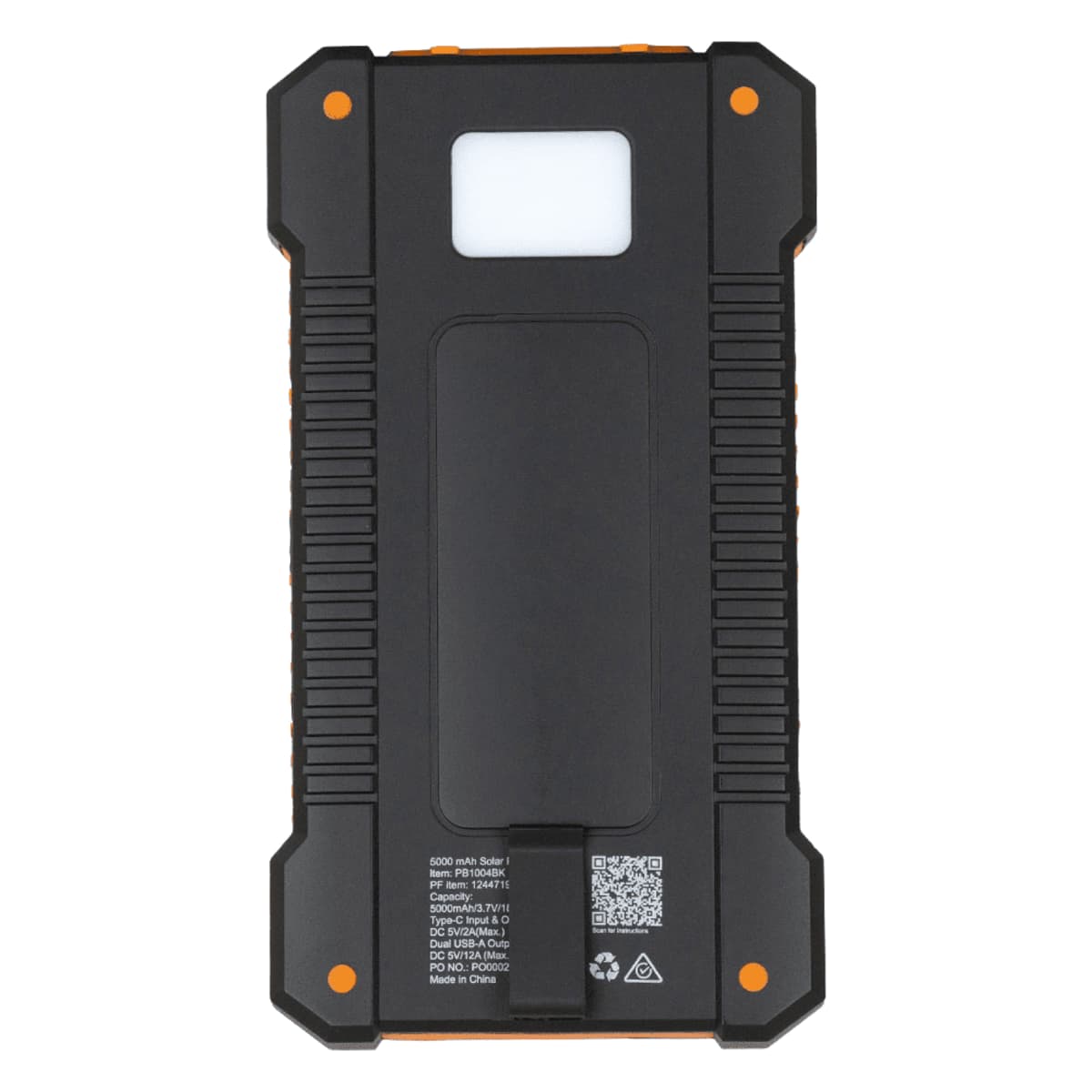 Radiant 5000 mAh Solar Power Bank