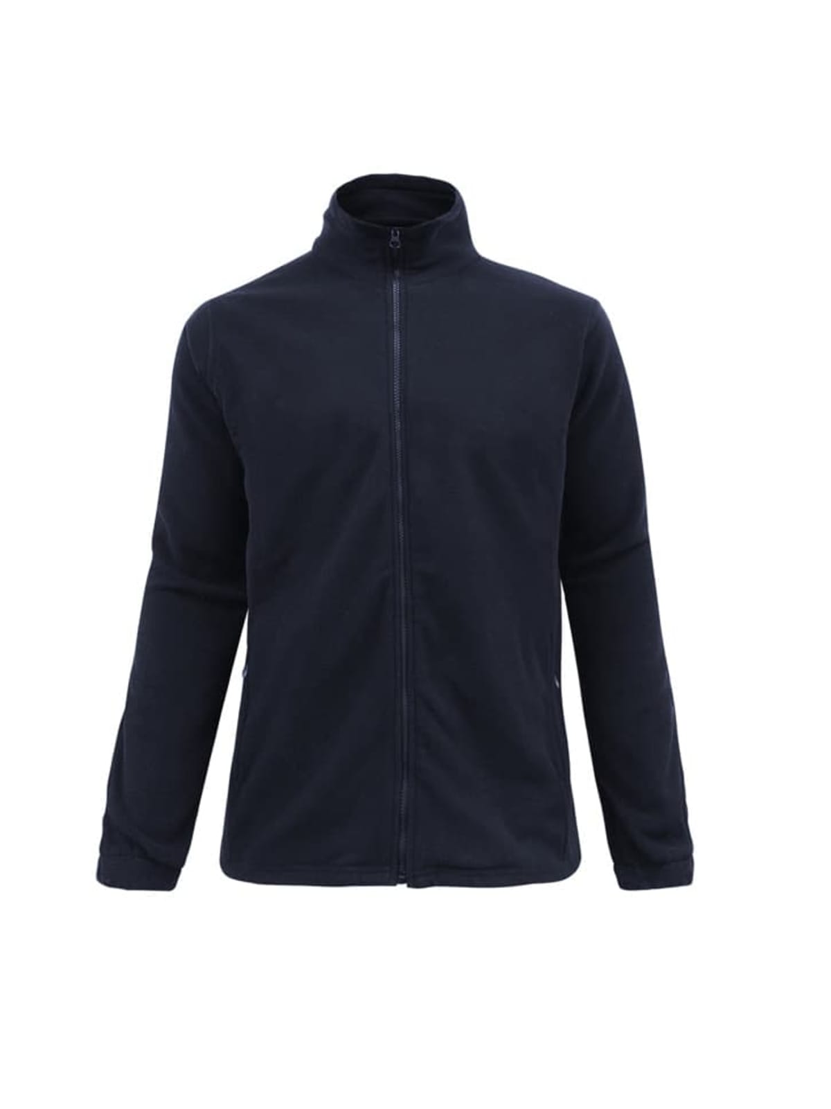 Womens Plain Micro Fleece Jacket