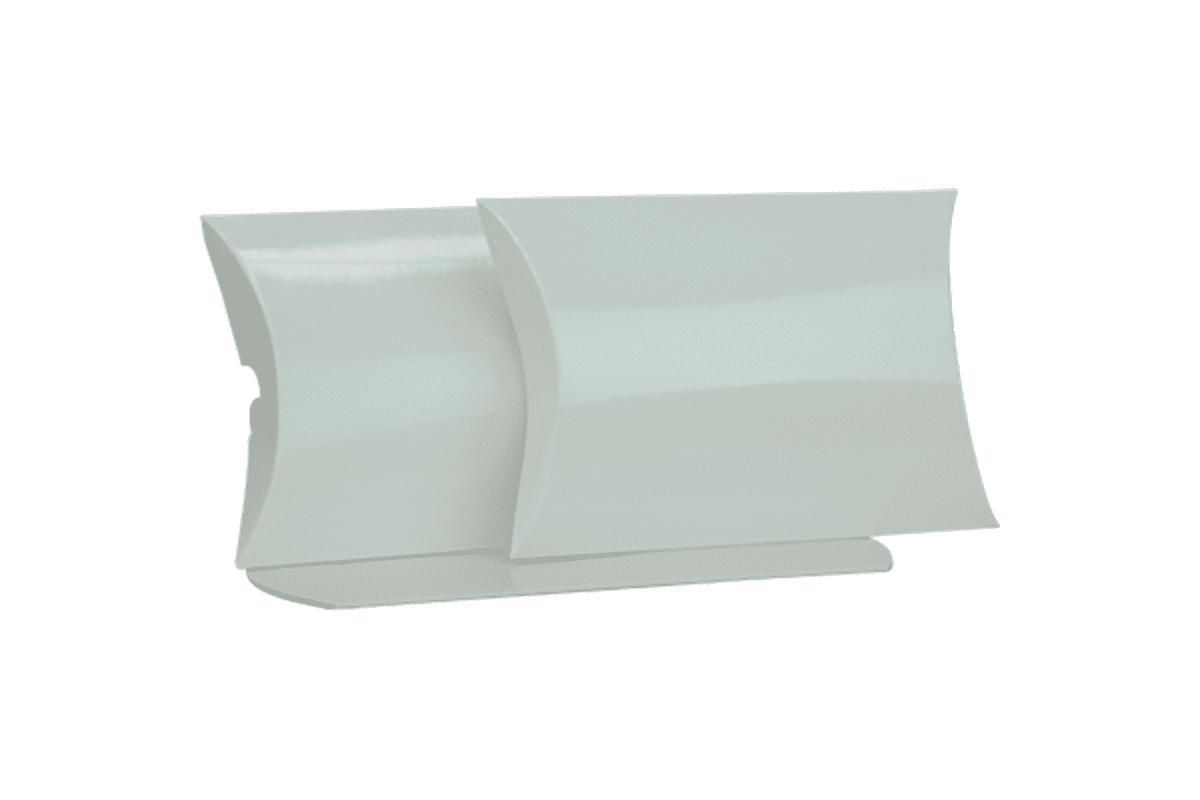 Medium White Gloss Pillow Box