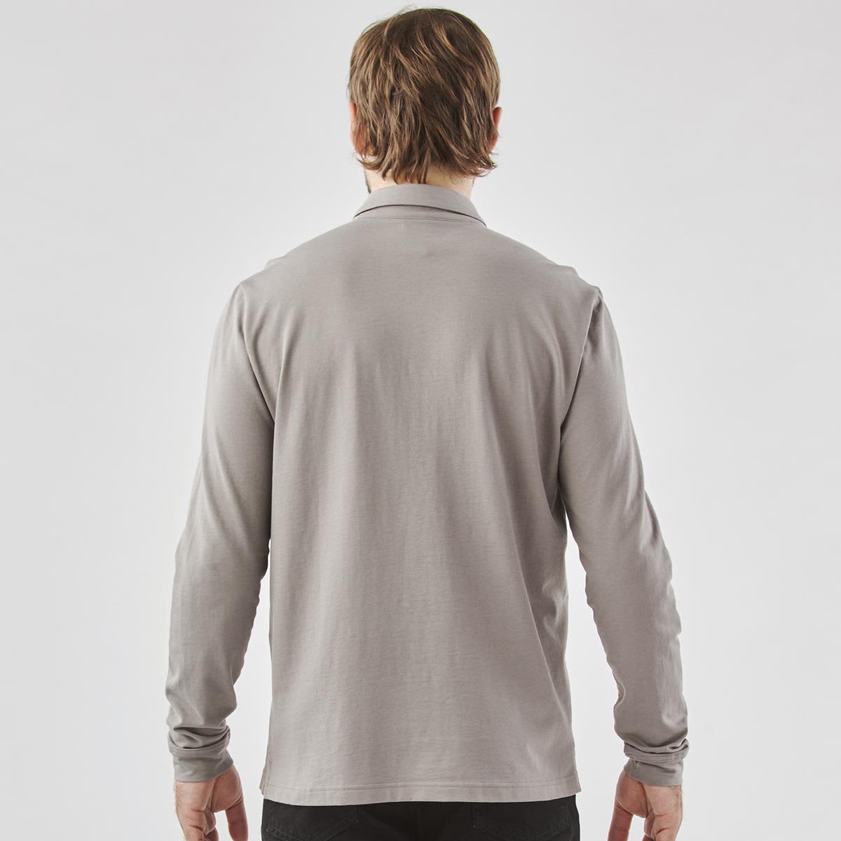 Men's Nevada L/S Micro Pique Polo
