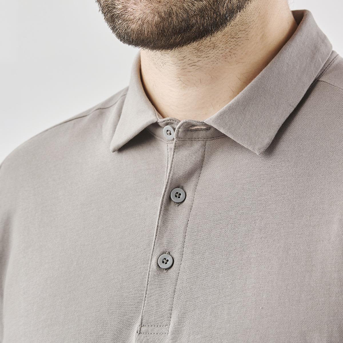 Men's Nevada L/S Micro Pique Polo