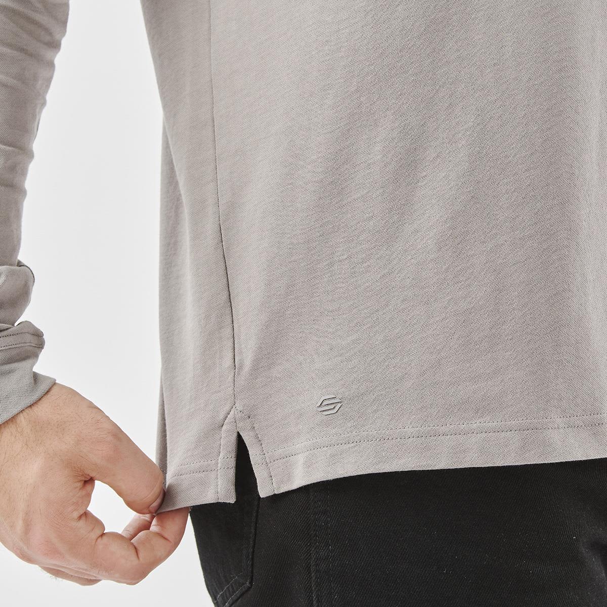 Men's Nevada L/S Micro Pique Polo