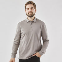 Men's Nevada L/S Micro Pique Polo