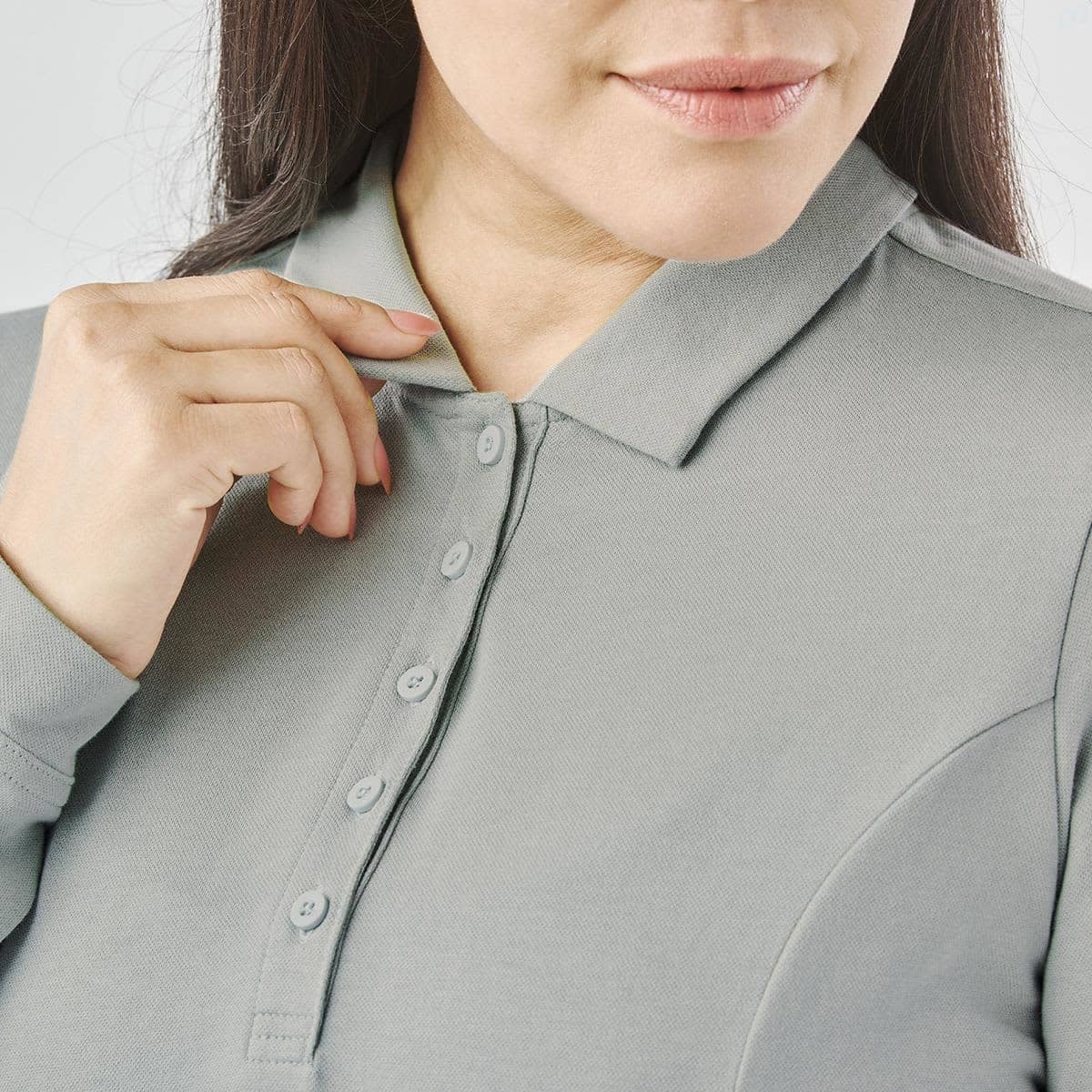 Women's Nevada L/S Micro Pique Polo